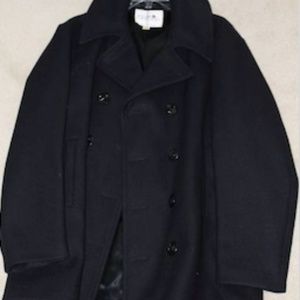 Fox Knapp Wool Coat